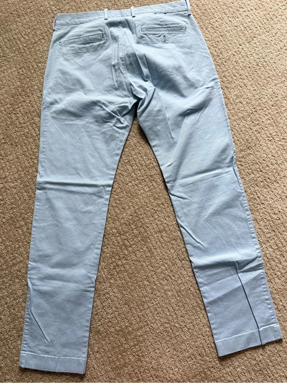 J.Crew Flex Slim Chino Pants Men’s 33x32 Light Blue
